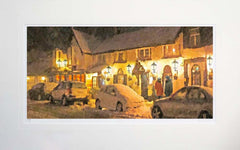 Co Down - A Winter's Tale, Crawfordsburn Unframed 71x45