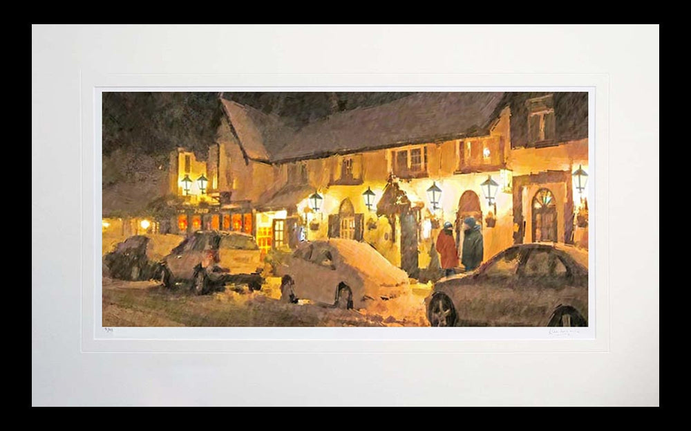 Co Down - A Winter's Tale Crawfordsburn Flat Black Frame