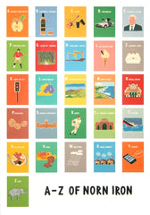 Northern Irish - A-Z Of Norn Iron Unframed