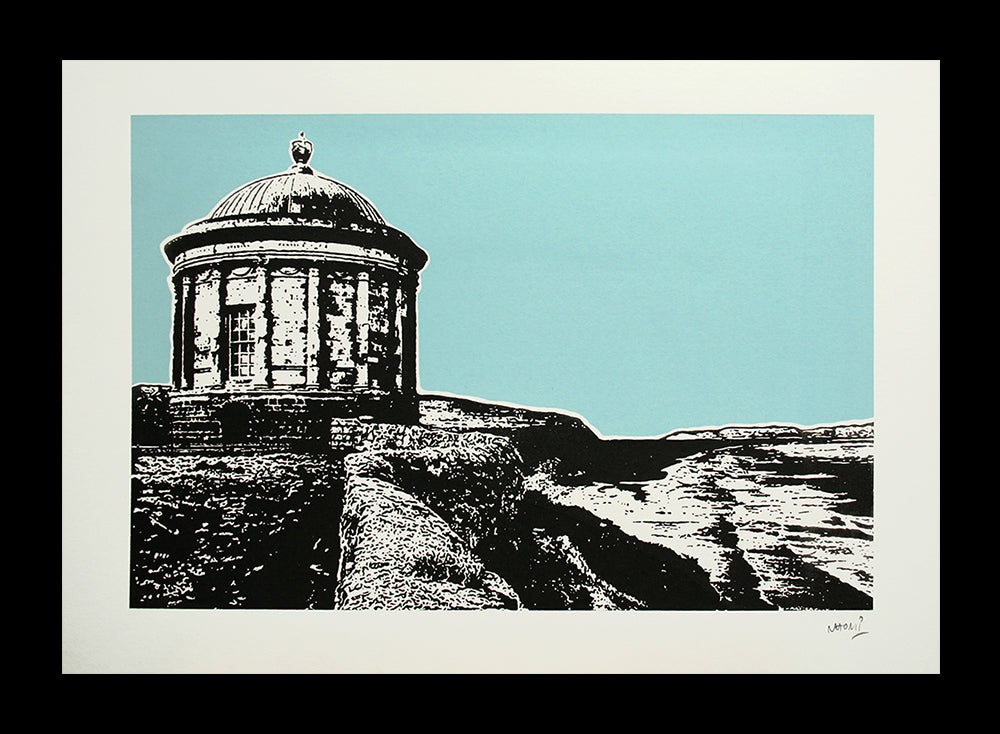 Mussenden Temple In Blue