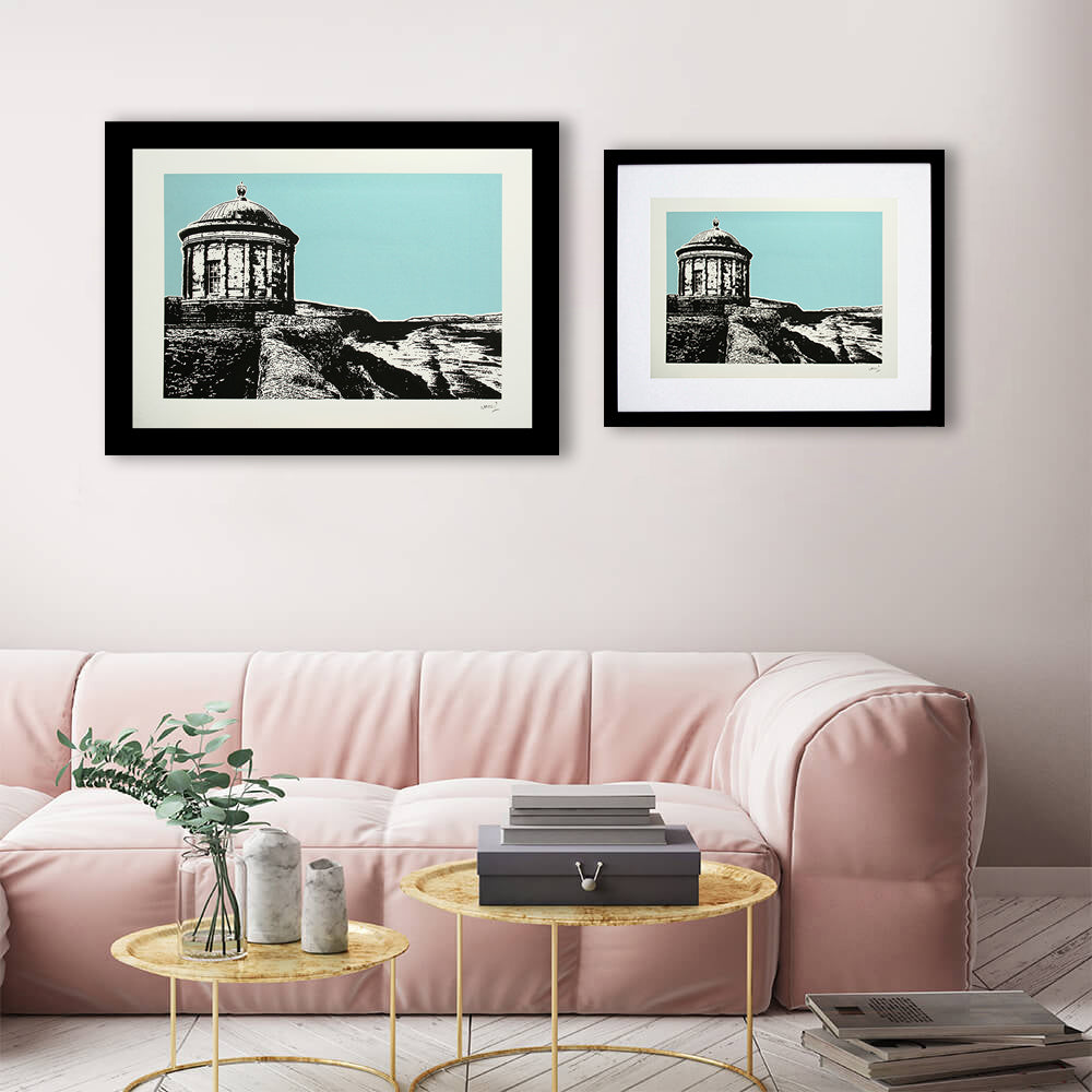 Mussenden Temple In Blue