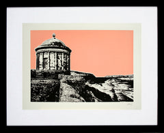 Mussenden Temple In Peach