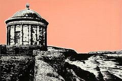 Mussenden Temple In Peach