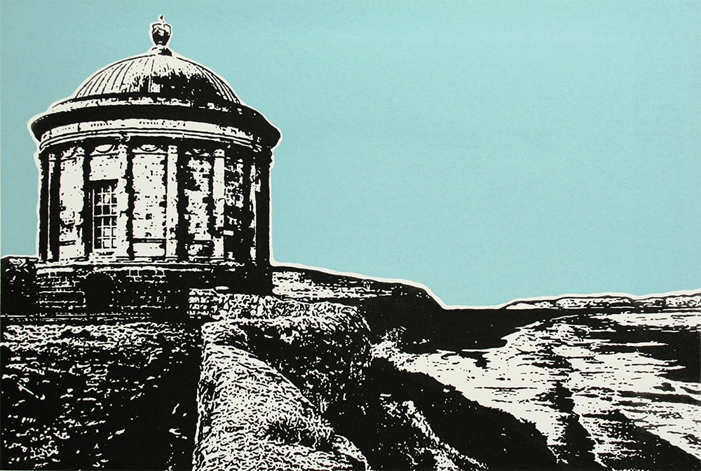 Mussenden Temple In Blue