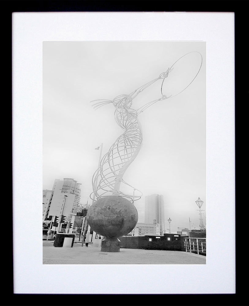 A Softer Belfast Black Frame