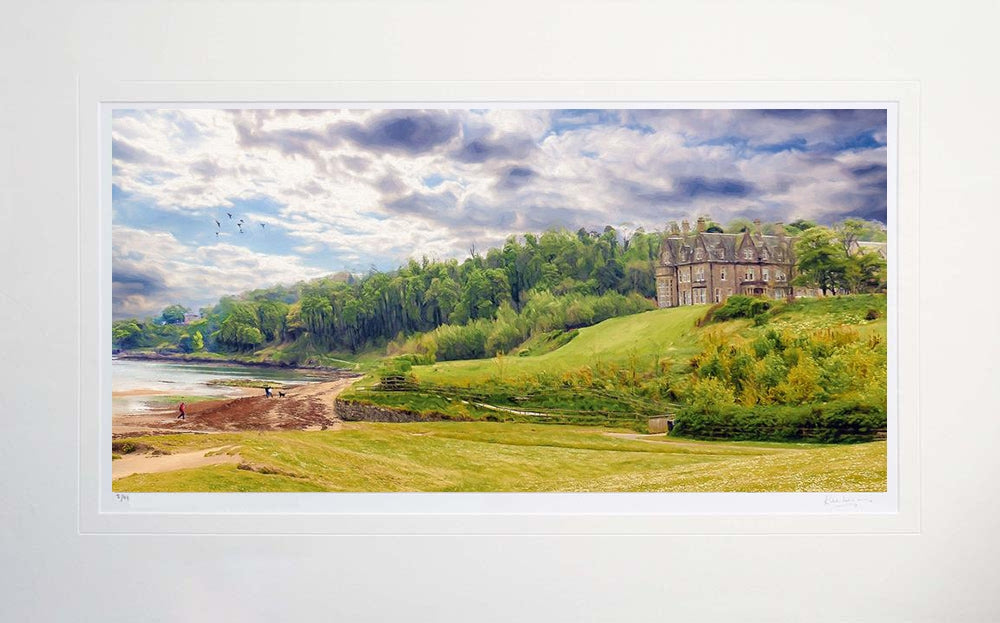 Co Down - A Walk By Crawfordsburn Unframed 71x45