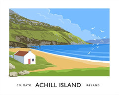 Co Mayo - Achill Island Unframed 40x30