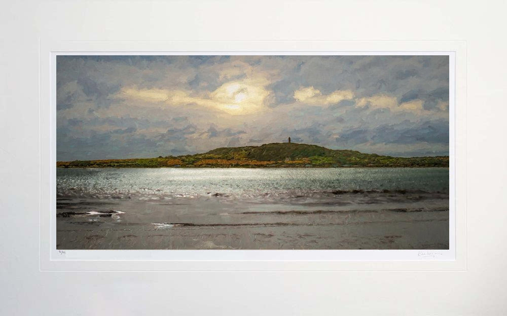 Co Down - Across To Scrabo Unframed 71x45