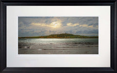 Co Down - Across To Scrabo Frame Black Moulded 71X45