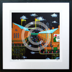 Print - Across The Mersey 40 x 40 Framed