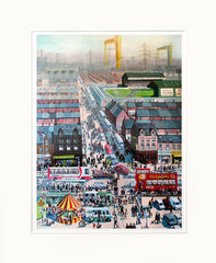 Print - After The Match East Belfast Unframed 30x37.5