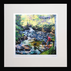 Afternoon Fun, Glenariff Black Frame