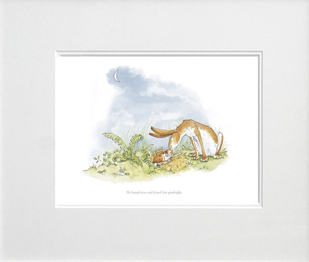 Kissed Him Goodnight AJ9006 Unframed