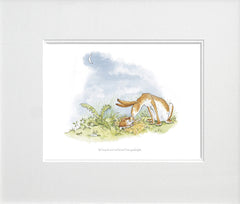 Kissed Him Goodnight AJ9006 Unframed