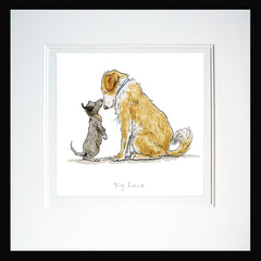 A Dog's Life - Big Love Framed