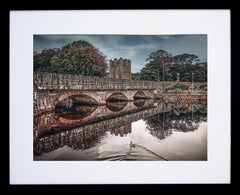 Bridge To The Castle, Glenarm Black Frame