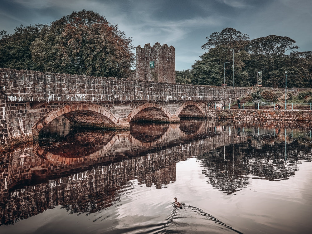 Bridge To The Castle, Glenarm Unframed