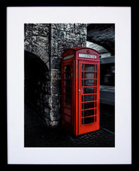 Call At Carnlough Black Frame
