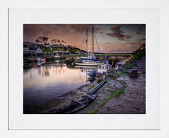 End Of The Line, Carnlough White Frame
