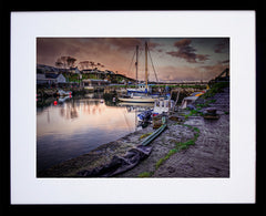 End Of The Line, Carnlough Black Frame