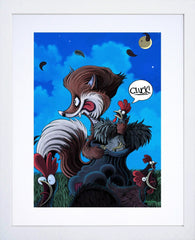 Midnight Snack -White Box Frame