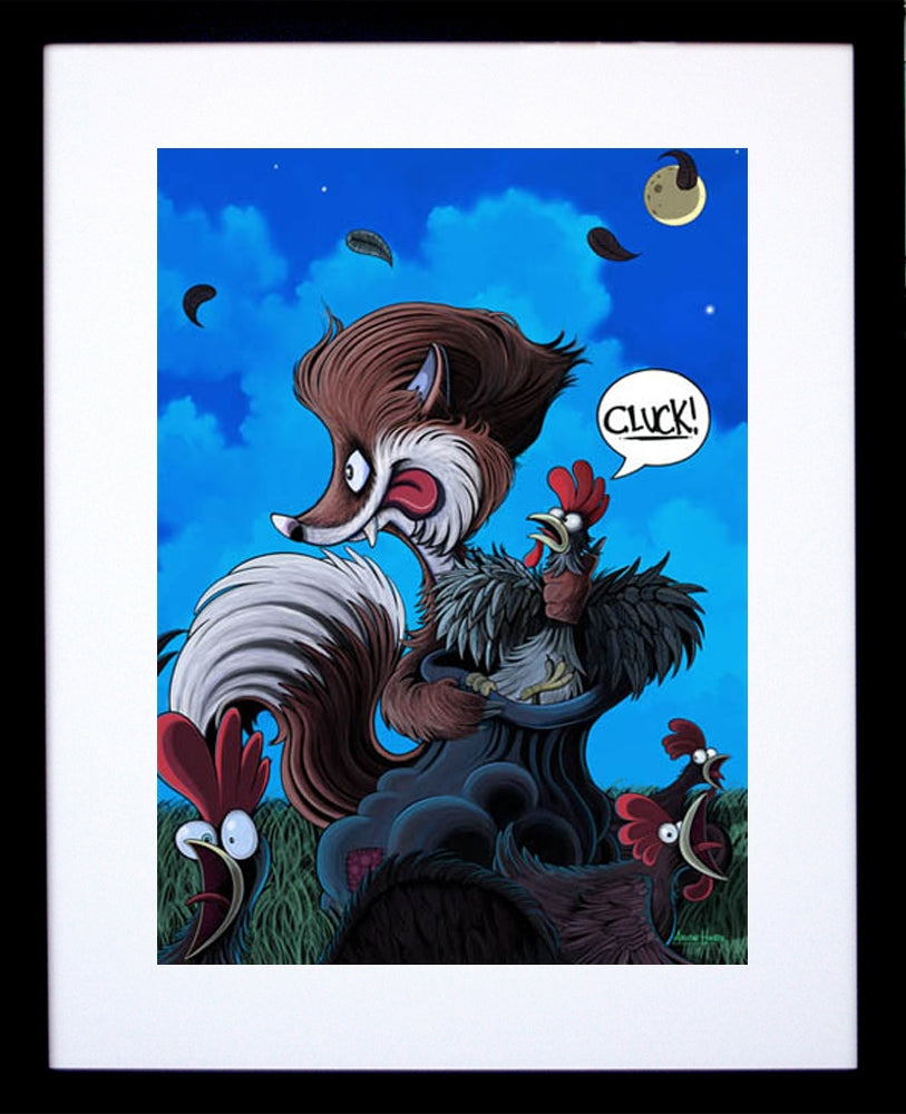 Midnight Snack Black Frame