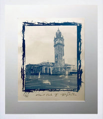 Albert Clock 2 Frame White