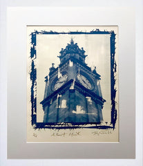 Albert Clock Frame White