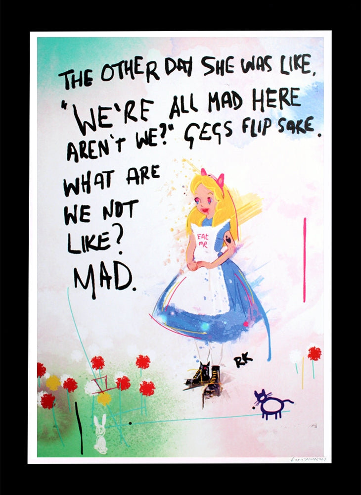 Alice - Flat Black Frame