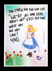 Alice - Flat Black Frame