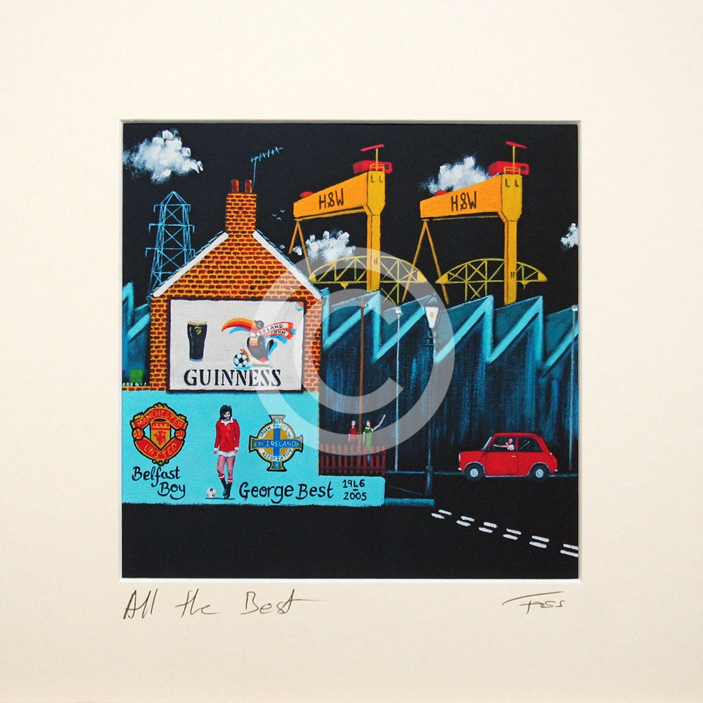 Print - All The Best 15 x 15 Unframed