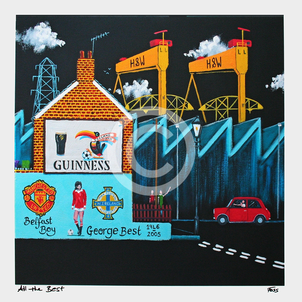 Print - All The Best 40 x 40 Unframed