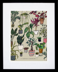 Always Growing Black Frame