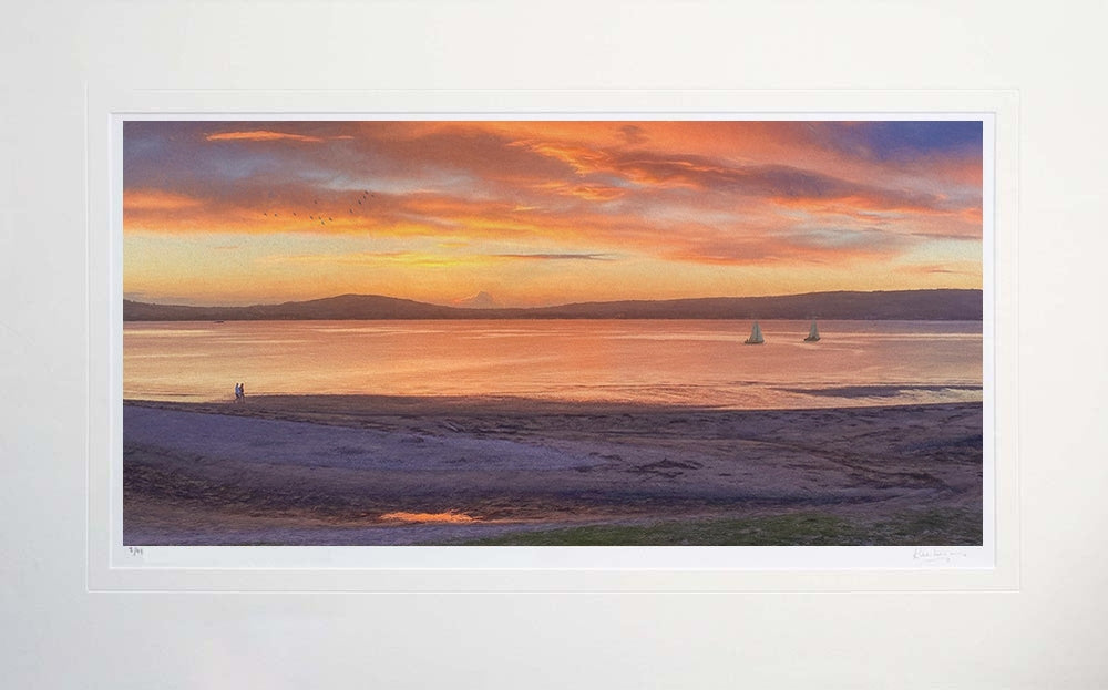 Co Down - Amber Skies, Holywood Unframed