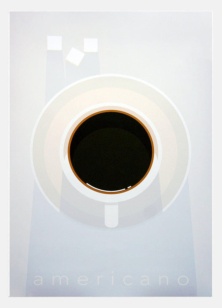 Americano White Frame