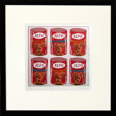 Andy Warhol's Dog Framed