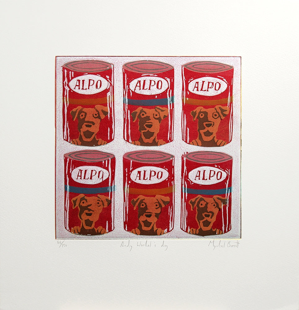 Andy Warhols Dog Unframed