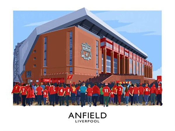 Sport - Football - Anfield-70 x 50-Unframed