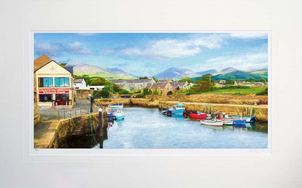 Co Down - Annalong Harbour Unframed 71x45