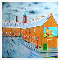 April Showers Unframed 40 x 40