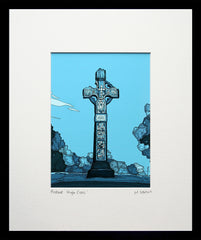 Ardboe High Cross-16 x 11.5-Small Flat Black Frame