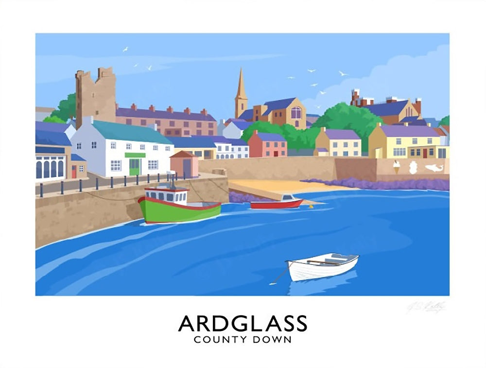 Co Down - Ardglass-70 x 50-Unframed