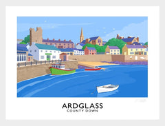 Co Down - Ardglass-40 x 30-White Box Frame (No Mount)