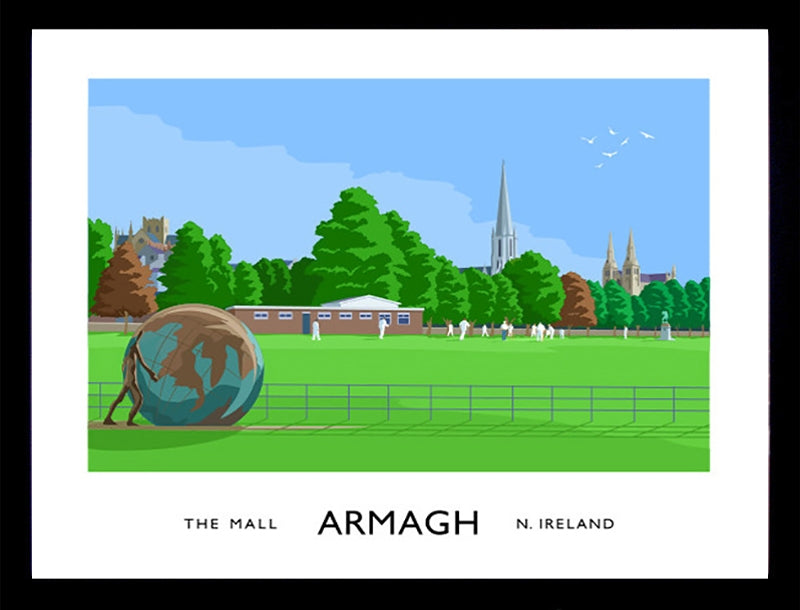 Co Armagh - Armagh Frame Black 40x30 No Mount
