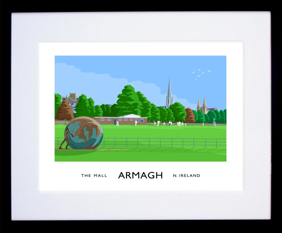 Co Armagh - Armagh Frame Black 40x30 With Mount