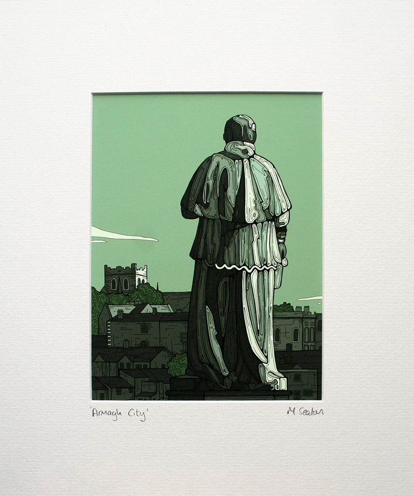 Armagh City-16 x 11.5-Unframed