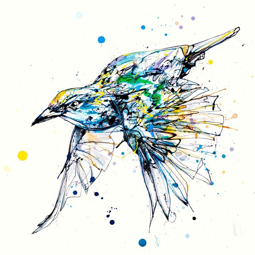 Print Open Edition Animals - Arrival Unframed