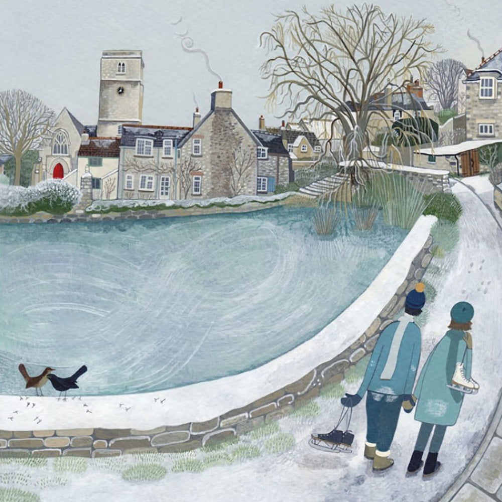 At the Frozen Millpond