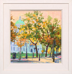 Original - Autumn City Hall - Framed