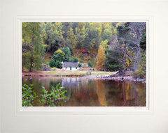 Other - Autumn Cottage Across the Water Unframed 60x47.5